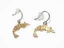 『 えび ピアス 』【 thuthu appetizing accessories / nupi 】★ メール便送料無料 ★ 海老 いきもの 甲殻類 フック お...