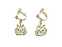『 ちいさい ねこちゃん イヤリング 』【 thuthu appetizing accessories / nupi 】★ メール便送料無料 ★ ハンドメイド ...
