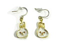 『 ちいさい うさちゃん ピアス』【 thuthu appetizing accessories / nupi 】★ メール便送料無料 ★ 兎 うさぎ ラビット...