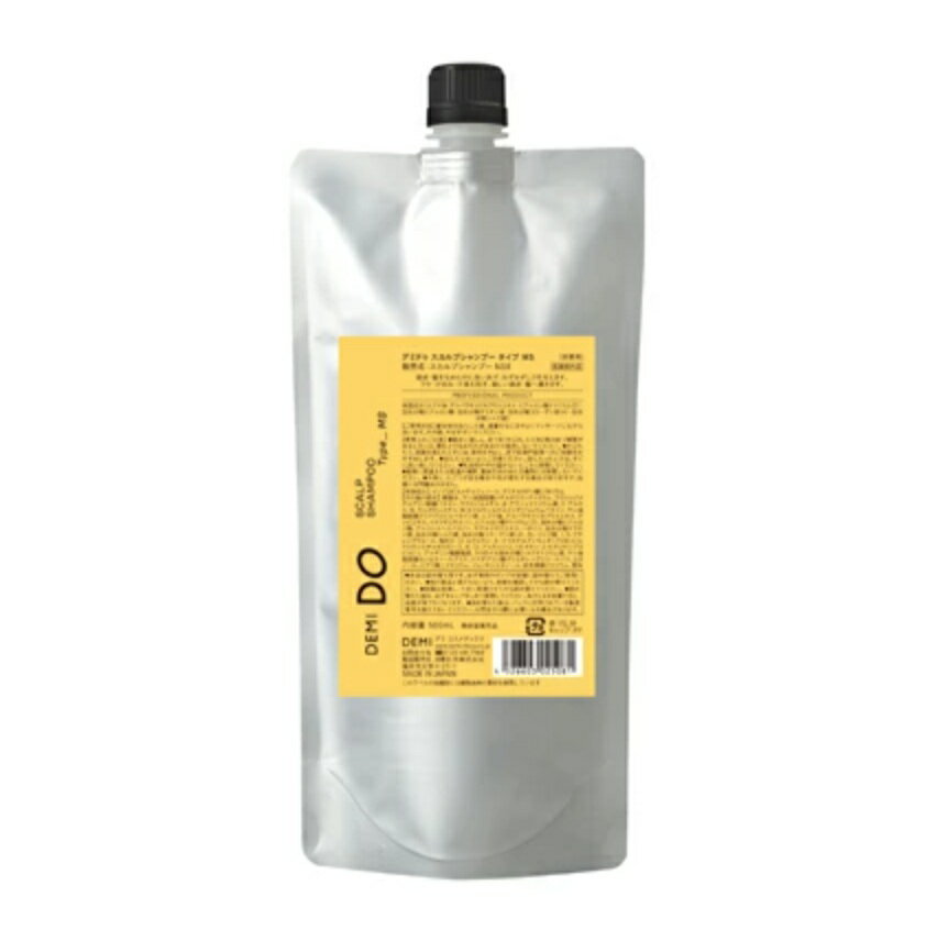 【新品】 デミドゥ スカルプシャンプー タイプ MS 500ml リフィル 詰替え用 SCALP SHAMPOO Type MS 500g デミ ヘアケア 正規品