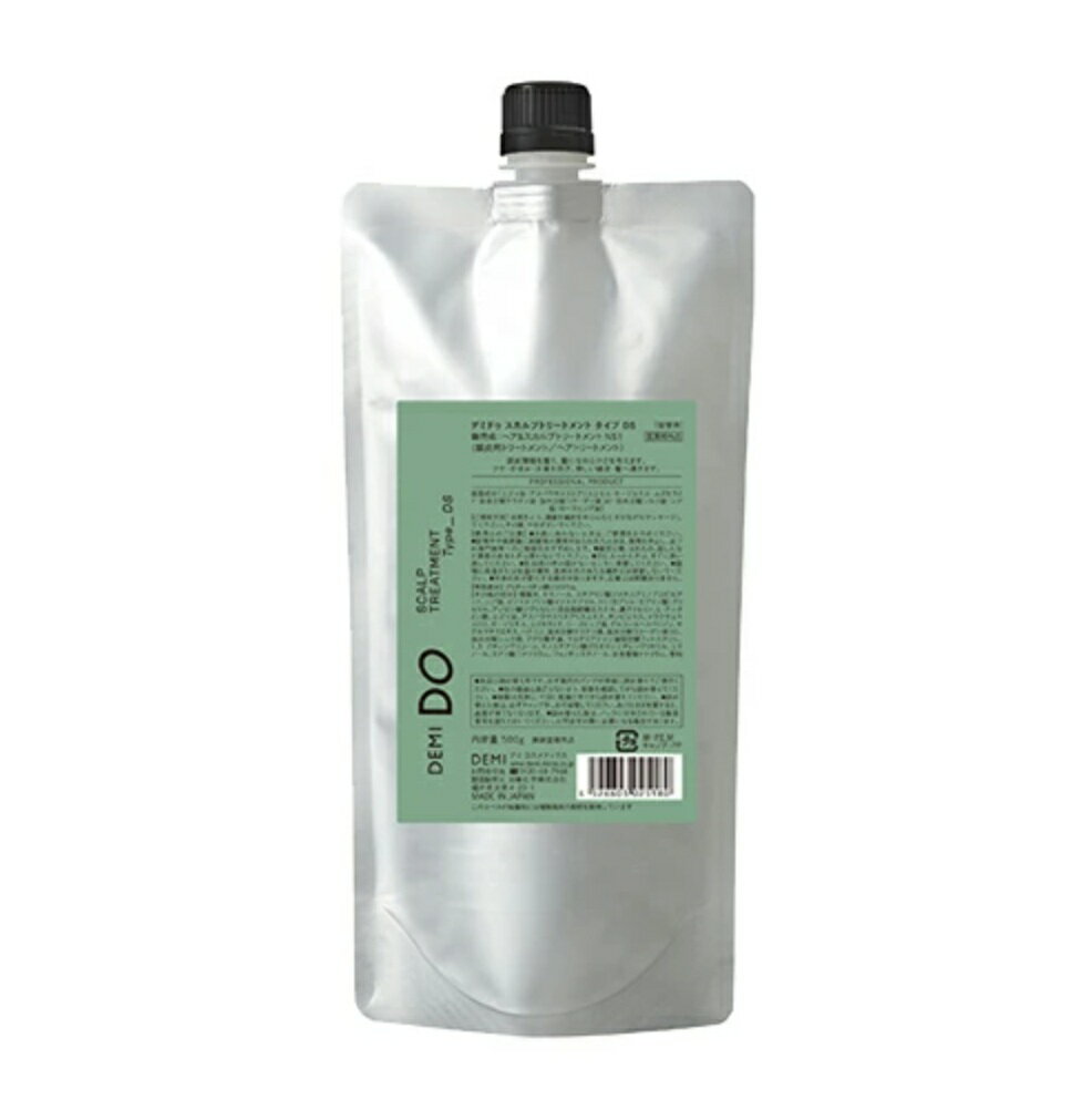 Rakuten - 【新品】 デミドゥ スカルプトリートメント DS 500g リフィル 詰替え用 SCALP TREATMENT Type DS 500ml デミ ヘアケア 正規品