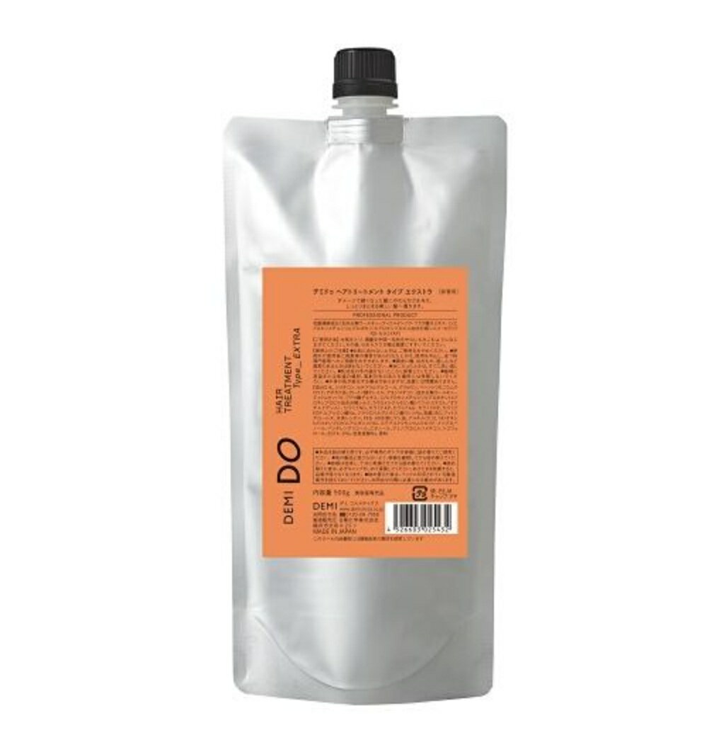 Rakuten - 【新品】 デミドゥ ヘアトリートメント タイプ エクストラ 500g リフィル 詰め替え用 HAIR TREATMENT Type EXTRA 500ml デミ ヘアケア 正規品