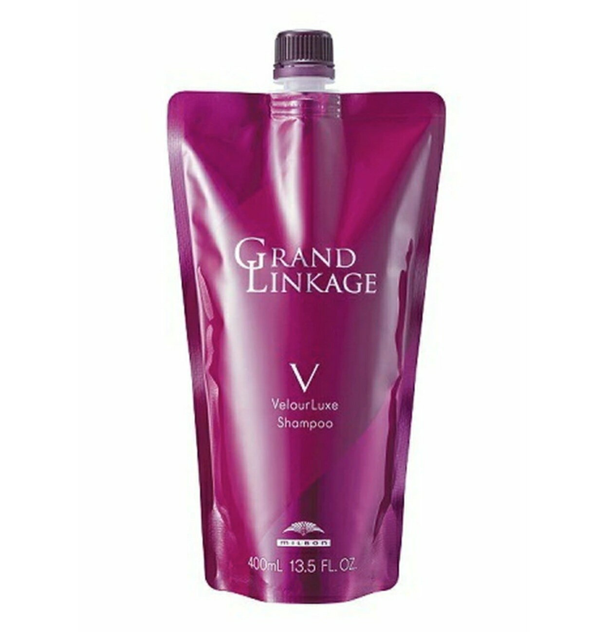 【新品】 ミルボン グランドリンケージ ヴェロアリュクス シャンプー 400ml リフィル 詰め替え用 MILBON GRANDLINKAGE 400g ヘアケアライン
