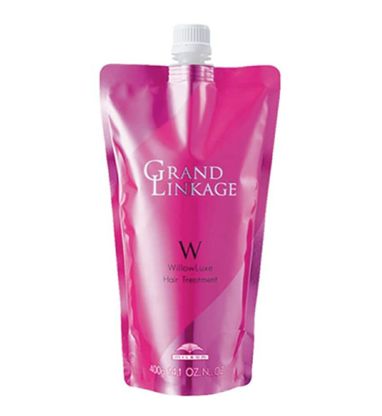 MILBON - 【新品】 ミルボン グランドリンケージ ウィローリュクス トリートメント 400g リフィル 詰め替え用 MILBON GRANDLINKAGE 400ml ヘアケアライン
