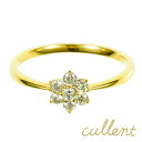 K18_ChO dia flower 0.2ct O K18 18 18k S[h _Ch _C fB[X@ WG[@ANZT[@ t[ _CAh@_CA