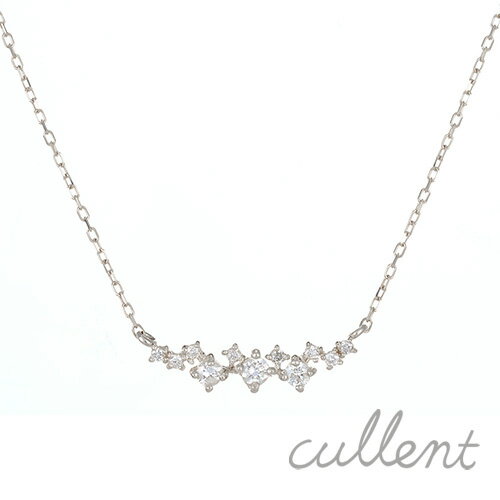 Rakuten - Pt900プラチナダイヤモンドネックレス glare ネックレス Pt プラチナ ダイヤモンド シンプル レディース ライン バーネックレス