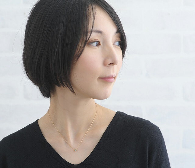 K18誕生石ネックレス tiny horse ...の紹介画像3