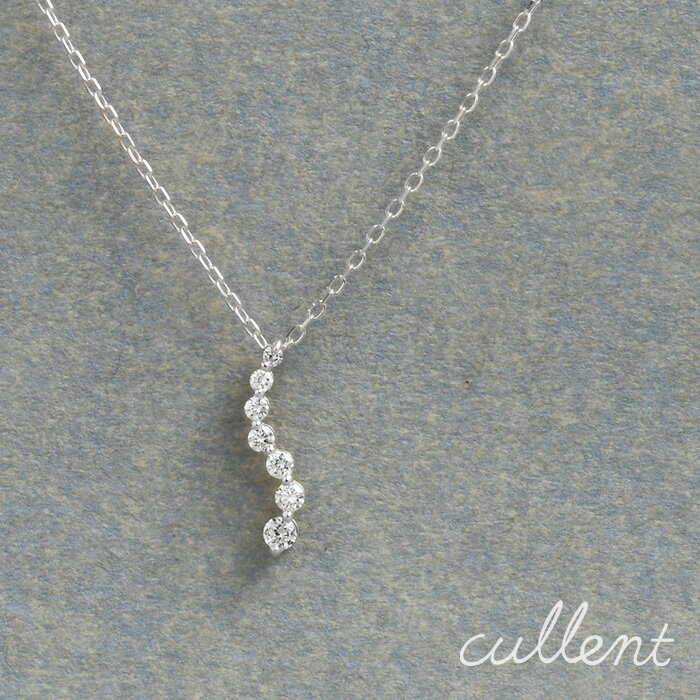 Pt900 ダイヤモンドネックレス anemos プラチナ platinum ペンダント ダイヤモンド ウェーブ シンプル レディース ジュエリー アクセサリー おしゃれ