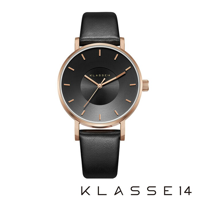KLASSE14 腕時計 klasse14 クラスフォーティーン 腕時計 Volare DARK ROSE ヴォラレ・ダークローズ クラス14 レディース メンズ アナログ ブランド ブラック 黒 クォーツ ペアウォッチ シンプル 正規品