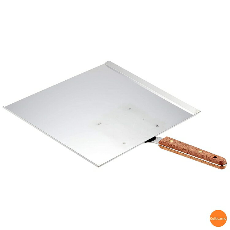 TKG　18-0　お好み焼用　チリトリ　大　GTL-01[関連：遠藤商事 業務用 鉄板焼き用品 調理小物 ステンレス製 ちりとり お好み焼き 鉄板焼き 運搬具]