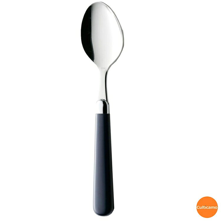 トラッドカトラリー ティースプーン ネイビー 402113 OTL-71[関連：高桑金属 業務用 フラットウェア カトラリー 日本製 ステンレス製 樹脂ハンドル デザイン]