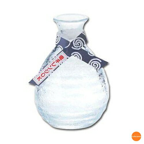 ガラス製　徳利　No.7151　6ヶ入　QTT-15[関連：業務用 酒器 とっくり 日本酒 冷酒 熱燗 耐熱ガラス 電子レンジ対応]