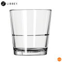 リビー　スタッキングレストラン　ロック　No.15766　266c.c.　6ヶ入　RLI-B2[関連：Libbey アメリカ ブランド 業務用 食器 グラス スタッキング ロックグラス ウイスキーブランデー 焼酎]