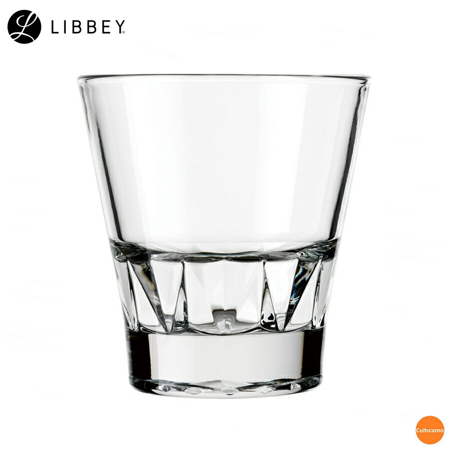 リビー　ギャラリー　ロック　No.15969　259c.c.　6ヶ入　RLI-C0[関連：Libbey アメリカ ブランド 業務用 食器 グラス スタッキング ロックグラス ウイスキー ブランデー 焼酎]