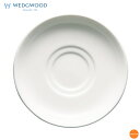 ウェッジウッド ホワイトコノート 1025 ユニバーサルソーサー 14cm RUE-E9[関連:WEDGWOOD イギリス ブランド 食器 磁器 ティーカップソ...