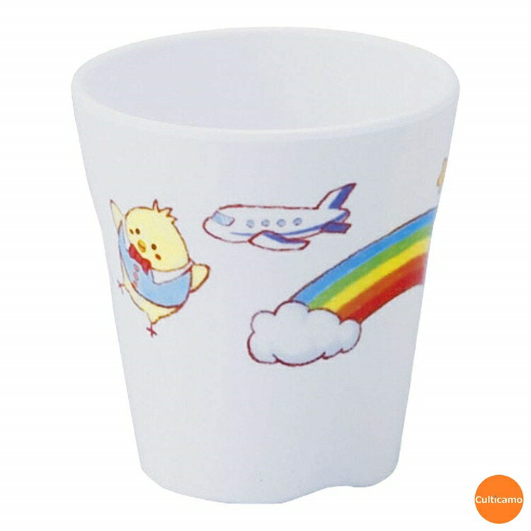 みんなともだち。　カップ　YMF-1　RMV-53[関連：アヅミ産業 業務用 お子様 メラミン 食器 食器洗浄機対応 キャラクター ランチ キッズ..