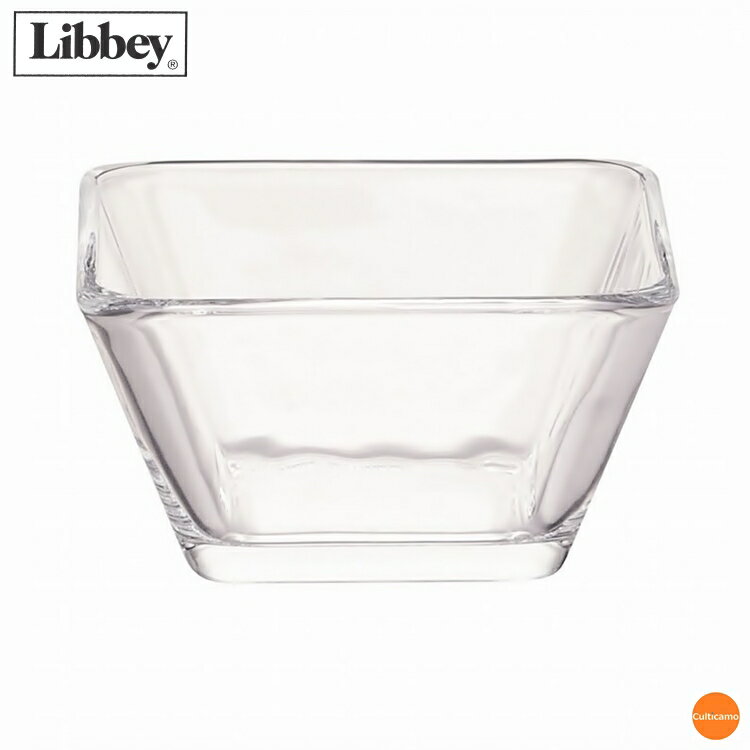 リビー　テンポ　ミニボウル　No.1700163　8.3cm　RAL-B6[関連：Libbey 業務用 アメリカ ブランド ガラス 食器 角皿 サラダ デザート 調味料 小鉢]のサムネイル