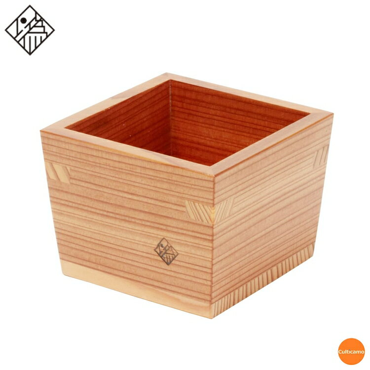 以為　おもえらく　日光杉　枡　中　90cc　RMS-M9[関連：業務用 日本製 食器 グラス 日光杉 酒器 木製 ..