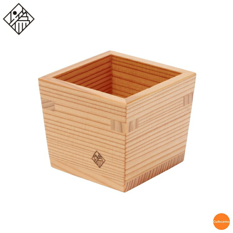 以為　おもえらく　日光杉　枡　小　70cc　RMS-M9[関連：業務用 日本製 食器 グラス 日光杉 酒器 木製 ..