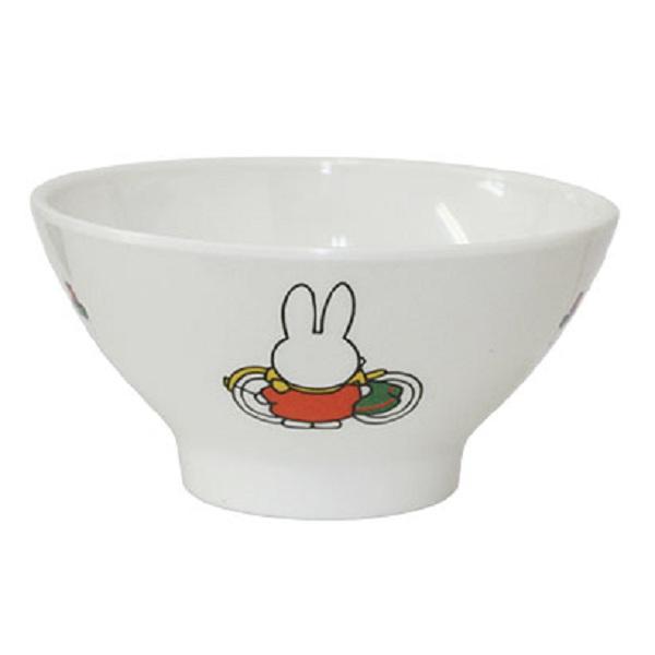 ミッフィー　メラミンお子様食器　飯椀　CM-1C　RMS-F5[関連：関東プラスチック 業務用 miffy キャラクター 食器 食器洗浄機対応 お子様 子供用 キッズ ランチ 給食]