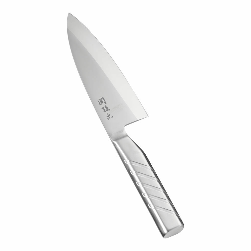 関孫六　SAKURA-S　ステンレス　出刃　片刃　16.5cm　ASA-01[関連：貝印 業務用 日本製 オールステンレ..