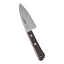 一角 小出刃 ウロコ取り付 片刃 P-105D 10.5cm AIT-09[関連:トギノン販売 業務用 日本製 和包丁 サバキ庖丁 小出刃 サバキ庖丁 釣り キ...