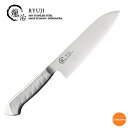 龍治 ステンカラー 三徳 17cm ホワイト ALY-93【SALE】[関連:下村工業 RYUJI 日本製 業務用 HACCP対応 色分け カラフル 洋包丁 万...