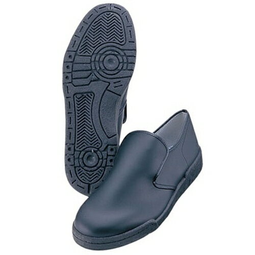 アキレス　クッキングメイト　9606　黒　SKT-26[関連：Achilles 業務用 厨房 作業場 軽量 コックシュー..