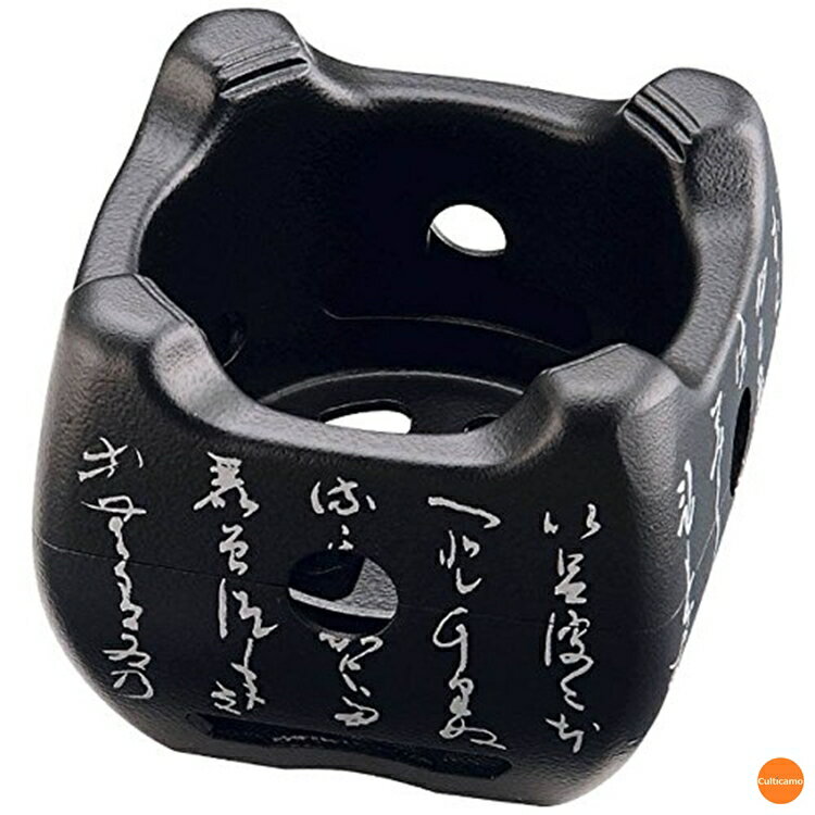 アルミ　いろはこんろ　大　M10-806　黒　15cm　QKV-44[関連：業務用 アルミ製 飛騨コンロ 食器洗浄機..