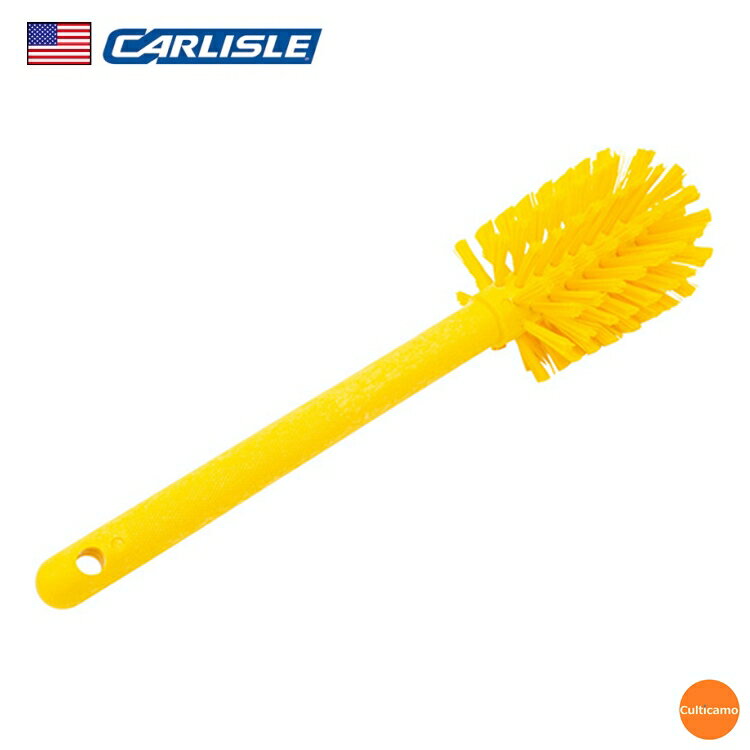 カーライル　ボトルブラシ　M　40000EC04　イエロー　JBL-F3［関連：CARLISLE アメリカ 業務用 清掃用..
