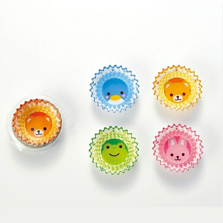 どうぶつ　紙ケース　DS-52　4柄アソート　8号　30枚入　XKM-08[関連：アートナップ 消耗品 包装資材 ..