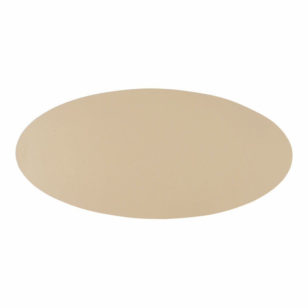 ジックザック　センターピースマット　オーバル　サンド　70cmx33cm　PZI-08[関連：ziczac ドイツ ブラ..