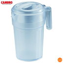 キャンブロ スタッカブルピッチャー 蓋付 P34CW 1.0L PPT-E0 関連：CAMBRO アメリカ ブランド 業務用 食器洗浄機対応 スタッキング 麦茶 お水 ポット 定食屋 ラーメン うどん