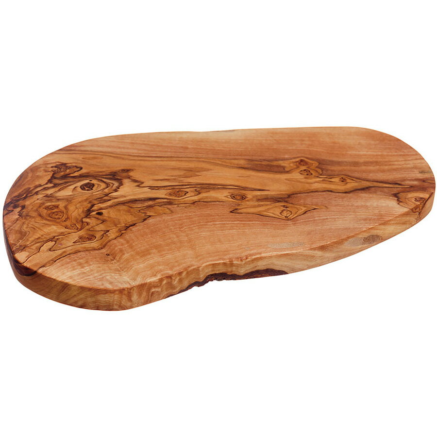ナチュラリーメッド オリーブウッド カッティングボード OL052 約30cmx21cm POL-05 関連：NATURALLY MED ブランド テーブルウェア 天然木 木製 食器 皿 まな板 俎板 プレート