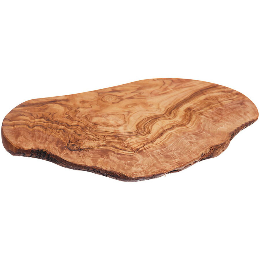 ナチュラリーメッド オリーブウッド カッティングボード OL025 約35cmx22cm POL-06 関連：NATURALLY MED ブランド テーブルウェア 天然木 木製 食器 皿 まな板 俎板 プレート