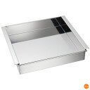 18-8 アルゴン溶接 玉子豆腐器 関東型 27cm ATM-20[関連:野崎製作所 業務用 料理道具 ステンレス 豆腐造り型 手造り トウフ 寒天 ゼリー カ...