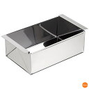 18-0 家庭用 玉子豆腐器 小 ATM-09[関連:霜鳥製作所 クイーンローズ 日本製 料理道具 ステンレス 豆腐造り型 手造り トウフ 寒天 ゼリー 胡麻豆...
