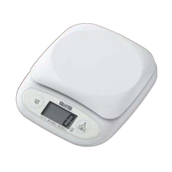 タニタ　デジタルクッキングスケール　KD-312　ホワイト　3kg　BKT-F8[関連：TANITA 下ごしらえ用品 計..