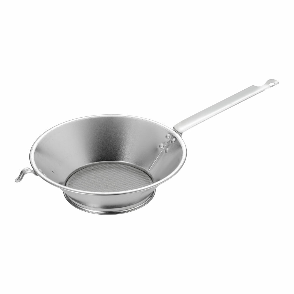 ブリキ　油こし　No.3　20.5cm　AAB-05[関連：久保寺軽金属工業所 業務用 揚げ物用品 軽量 フライヤー 油コシ 篭 カゴ]