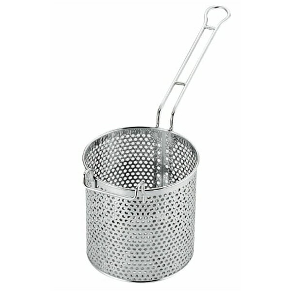 YUKIWA　18-8　パンチング　フランクフルトバスケット　DHL-24［関連：三宝産業 YUKIWA 業務用 料理道..