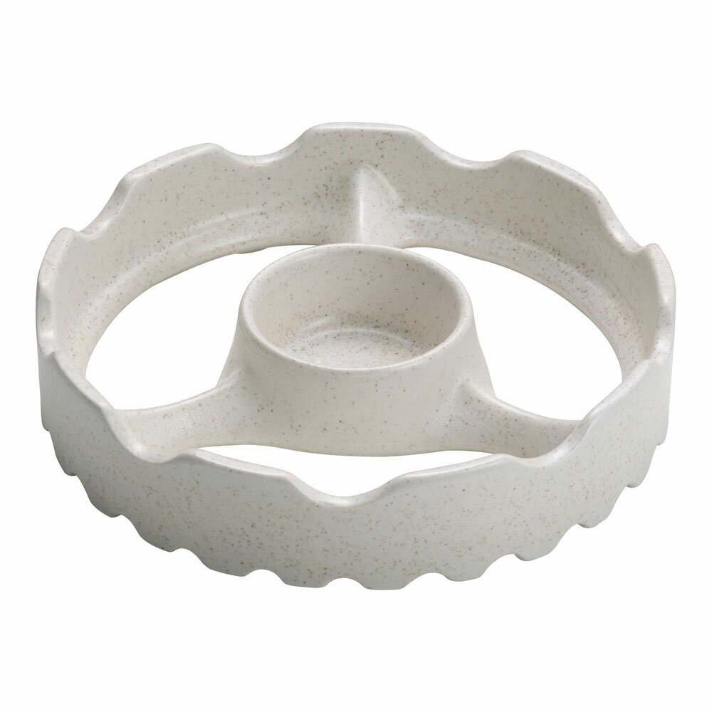 温度センサー付きガスコンロ用焼き台ミニ　15cm　ホワイト　TSG-002aW　DYK-83[関連：トーセラム ガス..