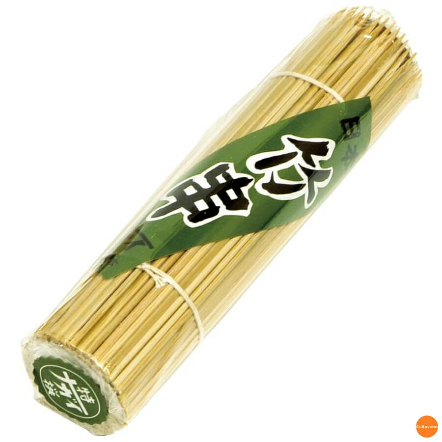 竹製　丸串　210mm　200本入　DKS-03[関連：萬洋 業務用 消耗品 竹串 串焼き 焼鳥 串揚げ 串カツ おでん]