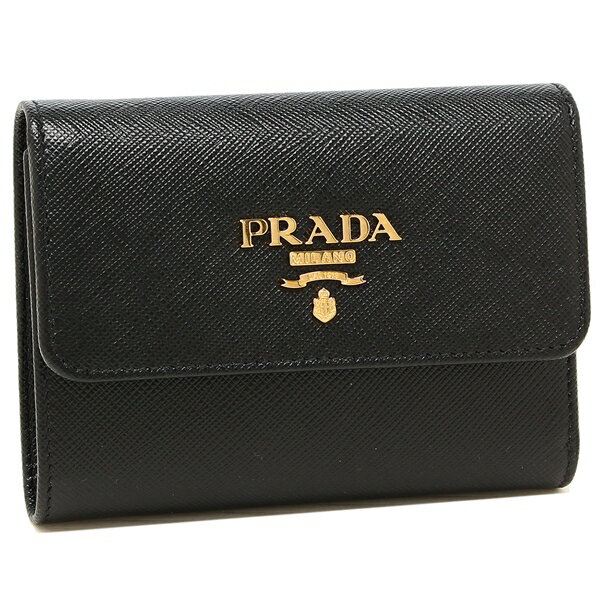 【返品OK】プラダ 財布 PRADA 1MH025 QWA SAFFIANO METAL ORO サフィアーノ レディース 長財布 無地 NERO BLUETTE FUOCO PEONIA