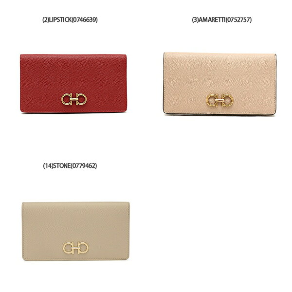 FERRAGAMO フェラガモ 長財布 ガンチーニ GANCINI 22D779 レディース Salvatore Fe...