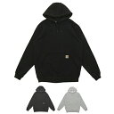 カーハート パーカー フーディー ミッドウェイトフードスウェット ワンポイント チャコールメンズ レディース Carhartt K121