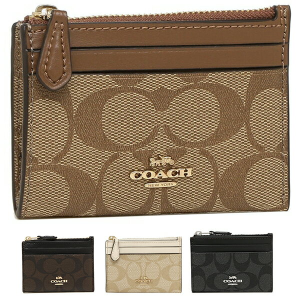 コーチ（COACH) 【P10倍 5/9 20時～5/13 9時】コーチ コインケース パスケース シグネチャー 小銭入れ 定期入れ レディース アウトレット COACH F88208 一粒万倍日