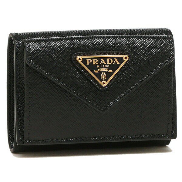 【P10倍 8/30 20時〜8/30 24時】プラダ 三つ折り財布 ミニ財布 レディース PRADA 1MH021 QHH【返品OK】