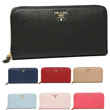 【P10倍 9/7 18時〜9/9 24時】プラダ 財布 長財布 サフィアーノ レディース PRADA 1ML506 QWA