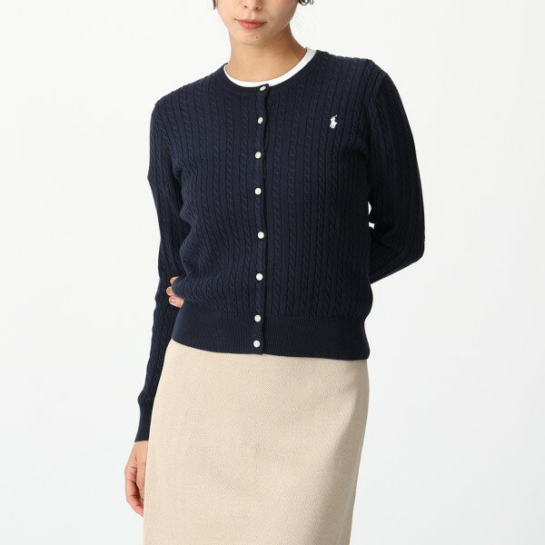 ポロラルフローレン POLO RALPH LAUREN カーディガン ケーブルニット コットン カーディガン レディース ジュニア キッズ 313543047 3