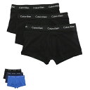 カルバンクライン CALVIN KLEIN ボクサーパンツ 3枚セット メンズ ボクサーブリーフ ローライズ インナー 下着 綿 コットンストレッチ NB261...